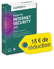 kaspersky internet security 2013 -15euros